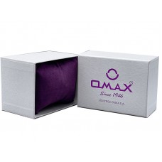 Коробка OMAX(95) ................ Цвет светло-голубой с фиолет.логотипом    -  Размеры: 100*70*60мм